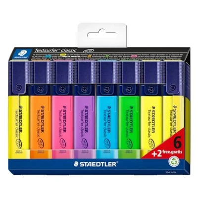 Bild av Staedtler Highlighter Textsurfer promo 6+2