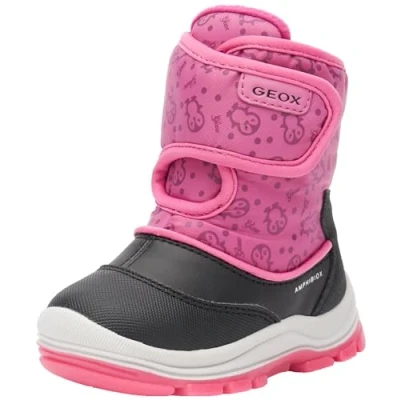 Bild av Geox flicka B Flanfil Girl ABX ankelbåt, Svart fuchsia, 21 EU