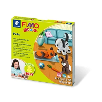 Bild av Staedtler 8034 02 LY Fimo kids Form &amp; Play Pet, Level 1