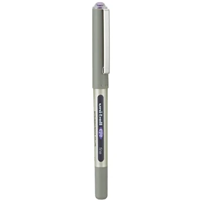 Bild av Uni ball eye fine UB 157 rollerball pen LILA VIOLET flytande bläck färg x 1 enkel penna