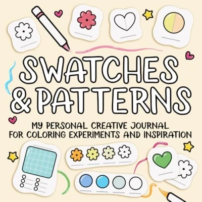 Bild av Swatches and Patterns: My Personal Creative Journal for Coloring Experiments Inspiration Books