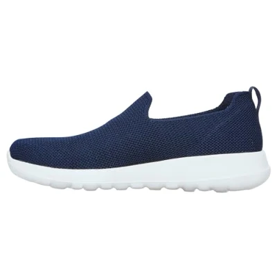 Bild av Skechers Go Walk Joy herr Sneaker Låga sneakers, Marinblå stickad, 43.5 EU