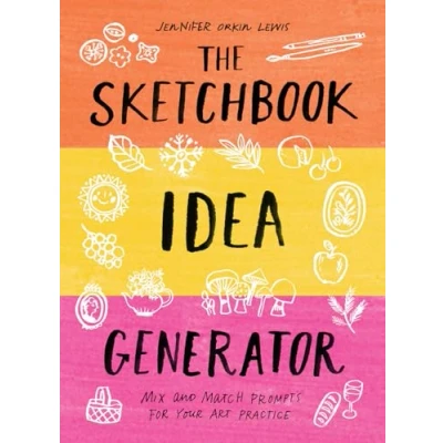 Bild av Sketchbook Idea Generator (Mix and Match Flip Book): Mix Prompts for Your Art Practice