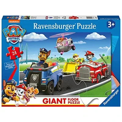 Bild av Ravensburger 030897 Paw Patrol, 24 bitars Pussel Giant Golv, för barn, Rekommenderad ålder 3+