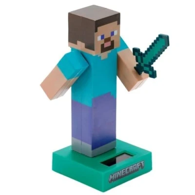 Bild av Puckator Steve Minecraft Solar Pal, Multifärg, FF139