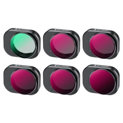 Bild av K&amp;F konceptfilter för Mini 4 Pro, CPL+ ND4&amp;PL+ ND8&amp;PL+ ND16&amp;PL+ ND32&amp;PL+ ND64&amp;PL, 6 pack neutral densitet polariserande filter DJI Pro tillbehör