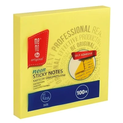 Bild av MEMOBE klisterlappar självhäftande anteckningar set med postit återanvändbara klibbig Notes Pastel Sticky 75