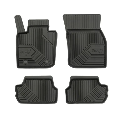 Bild av FROGUM No. 77 77408661 Ensemble de tapis sol Caoutchouc avant et arrière 4 noir Sur mesure