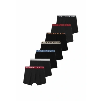 Bild av Frank Dandy 7pack Solid Underkläder, Storlek: Medium, Multicolor