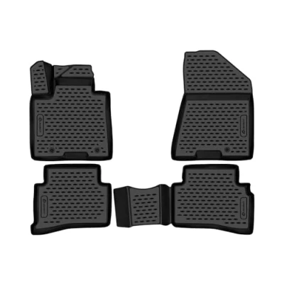 Bild av 3D Skräddarsydda premium halkfria gummimattor golvmattor Hyundai Tucson 2015 &gt;