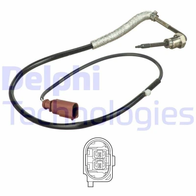 Bild av Sensor, avgastemperatur DELPHI TS30152