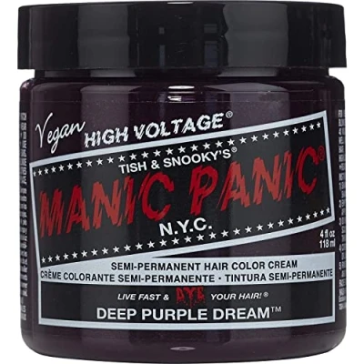 Bild av MANIC PANIC 612600110487 Halvpermanent hårfärg, Mörk Lila, 118 ml