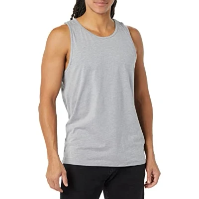 Bild av Amazon Essentials Men&#039;s Linne normal passform, Ljusgrå ljung, XL