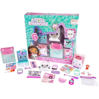 Bild av Gabby&#039;s Dollhouse Mini Diary Surprise Collection flickor brevpapper set för barn i åldern 3 år +