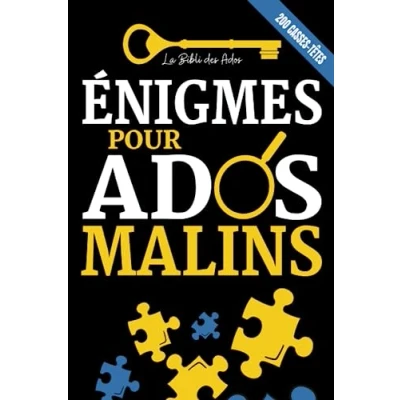Bild av Énigmes Pour Ados Malins: 200 Casse têtes, Enquêtes policières et jeux de logique à résoudre (+solutions) les adolescents 12 ans plus