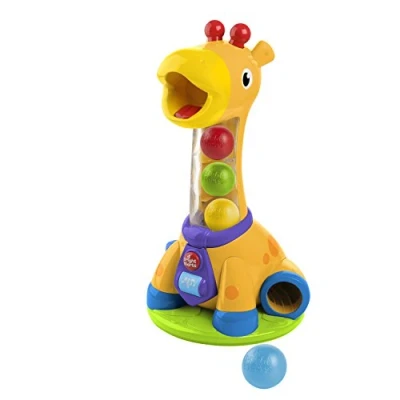 Bild av BrightStarts Spin &amp; Giggle Giraffe Aktivitetsleksak