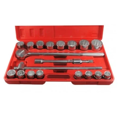 Bild av ENERGY NE00300 Jeu de douilles 21 dodécagonal 3/4&quot;, 3/4 avec fonction crantage