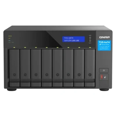 Bild av QNAP TVS h874 i5 32G Intel Core processor, 32 GB RAM, PCIe Gen 4 expanderbarhet NAS för virtualiseringsprogram
