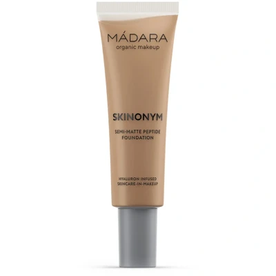 Bild av MÁDARA SKINONYM Semi Matte Peptide Foundation #60 OLIVE 30 ml