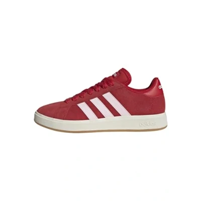 Bild av adidas Kvinnor GRAND COURT BASE 00s SHOES, Better Scarlet/Clear Pink/Off White, 37 1/3 EU