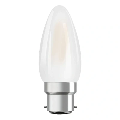 Bild av OSRAM LED ljus B22d Classic 827 4W matt