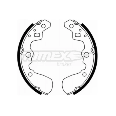 Bild av TOMEX brakes TX 21 89 Mâchoires De Frein Essieu arrière 180 27 SUZUKI: SWIFT 2