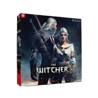 Bild av Gaming Puzzle The Witcher Geralt and Ciri Computer Game Puzzles for Teenagers Adults Leisure Ideas Inspired by a 1000 Pieces 68 x 48 cm