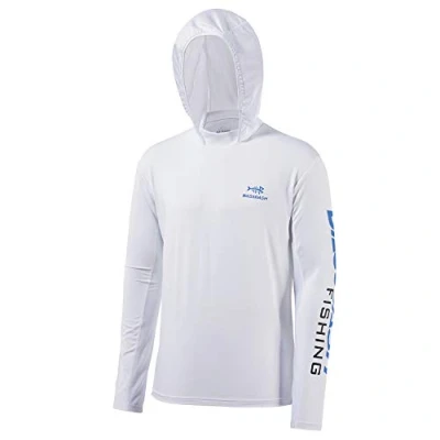 Bild av BASSDASH UPF 50+ UV solskydd för män Långärmad Performance Fishing Hoodie Huvtröjor