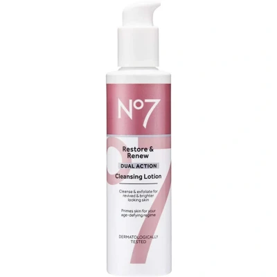 Bild av No7 Restore &amp; Renew Dual Action Cleansing Lotion 200 ml