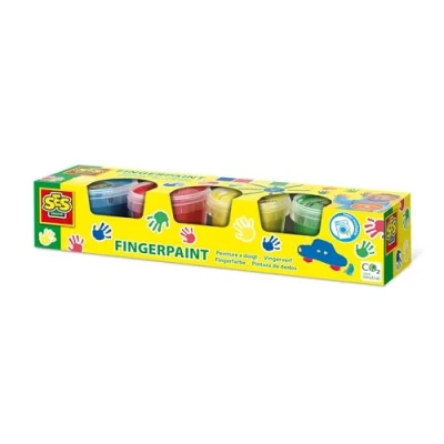Bild av SES Finger Paint Primary Colors 4x110ml