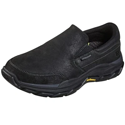Bild av Skechers Herr 204480 Bbk Sneaker, Svart läder W syntetisk, 41 EU