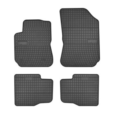 Bild av FROGUM 542643 Ensemble de tapis sol Caoutchouc avant et arrière 4 noir Sur mesure CITROËN: C4 II Cactus
