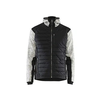 Bild av HYBRIDJACKA 5930 2117 GRÅMELERAD/SVART XXL Beijerbygg Byggmaterial