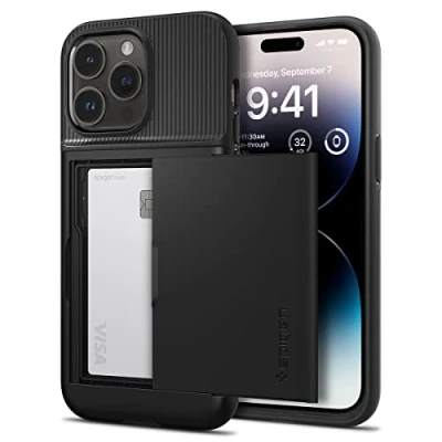 Bild av Spigen för iPhone 14 Pro Skal Slim Armor CS Case Zwart