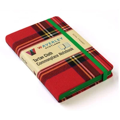 Bild av Waverley (M): Royal Stewart Tartan Cloth Commonplace Notebook