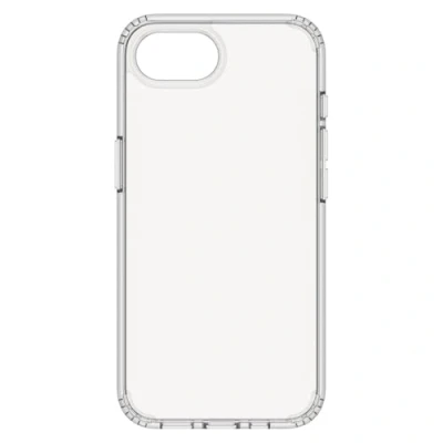 Bild av Black Rock mobiltelefonfodral klart skydd för Apple iPhone 16e (slim, TPU ram, högkvalitativt skydd, fodral, anti gulnyans, transparent baköverdrag, kantskydd)