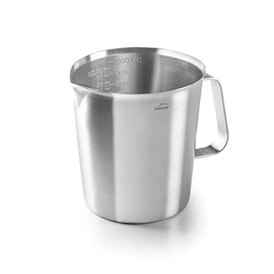 Bild av LACOR 62741 mätkopp, vätskemätare, rostfritt stål, 11,5 cm, 1 l