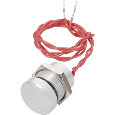 Bild av APEM PBAR2AF6000 24 V DC/AC 0.2 A 1 x Off/(på) till återkallelse IP69K st (er)