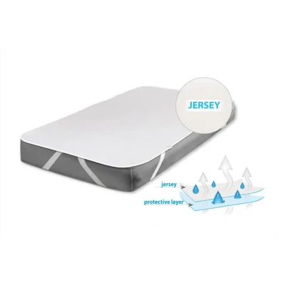 Bild av BabyMatex Hygenic Jersey Lakan, Vit