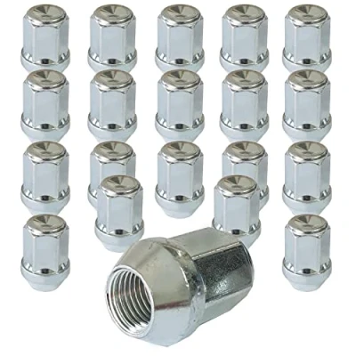 Bild av 20 hjulmutter M14 x 1,5 60 stängd konisk hals HEX 19 mm kompatibel med Chrysler, Ford, Land Rover, Opel