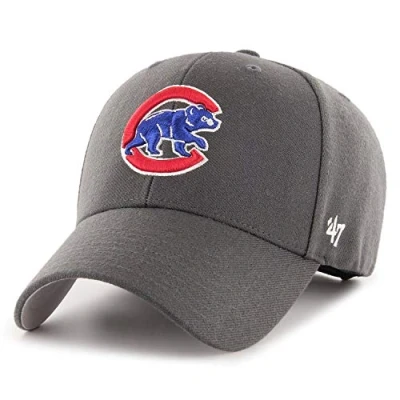 Bild av 47 Brand MLB Grå Adjustable Keps Chicago Cubs Mvp Charcoal @ Hatstore