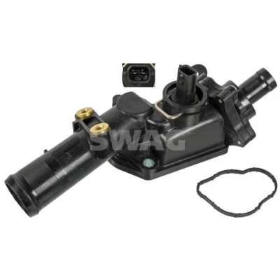 Bild av SWAG 33 10 1852 Thermostat d&#039;eau 83 avec joint d&#039;étanchéite boîtier RENAULT: Clio 4, Kadjar, Megane DACIA: Dokker Break, Express