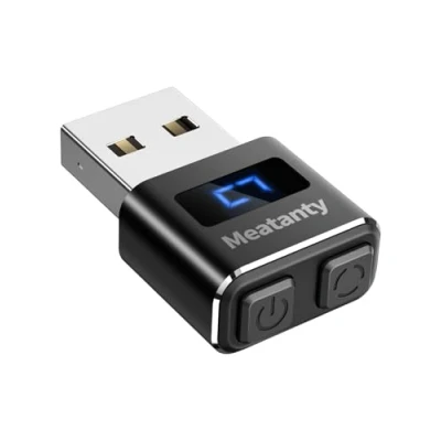 Bild av Meatanty Mouse Jiggler USB Odetekterbar mus Mover med strömbrytarknapp och skärm, automatisk musshaker wiggler flera spår, förarfri, plug and play håller datorn vaken