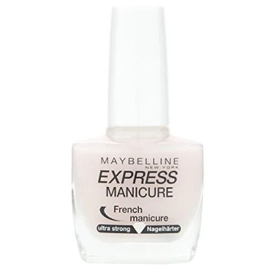 Bild av Maybelline New York Nagellack, stärkande, express manikyr fransk nagelhärdare, nr 7 pastel, 10 ml