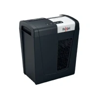 Bild av Rexel MC6 Whisper Shred Micro Cut Dokumentförstörare, Strimlar 7 6 Ark (70 80 g/m2), P5 Säkerhetsklass, Hemmakontor, 18L Avfallskorg Tyst och Kompakt, 2020130