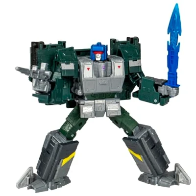 Bild av Transformers Legacy United Leader klass Overcharge actionfigur