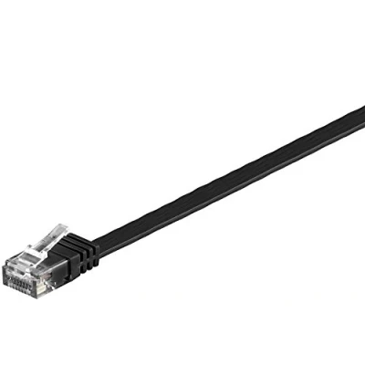 Bild av Pro LAN CAT 6 UTP Flat Svart 10 meter