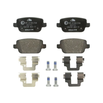 Bild av ATE 13.0460 2723.2 Jeu de plaquettes frein FORD: S Max Mk1, Focus 2, MONDEO 4