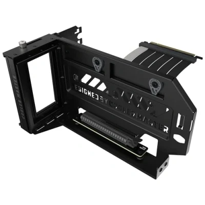 Bild av Cooler Master Vertikalt V3 Kit för GPU Hållare, E ATX/ATX/mATX Chassi &amp; PCI 4.0 enheter, Justerbart Modulärt Stöd Grafikkort, Tjockt SGCC Stålfäste, 165 mm Stigarkabel ingår Svart