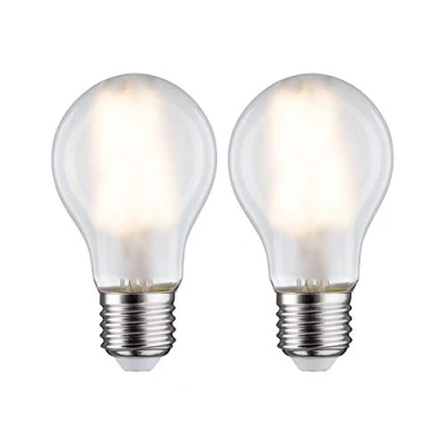 Bild av Paulmann LED lampa E27 7W 2.700K matt 2 pack